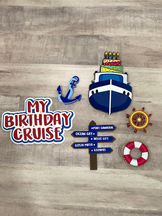 Cruise Decoration for cake