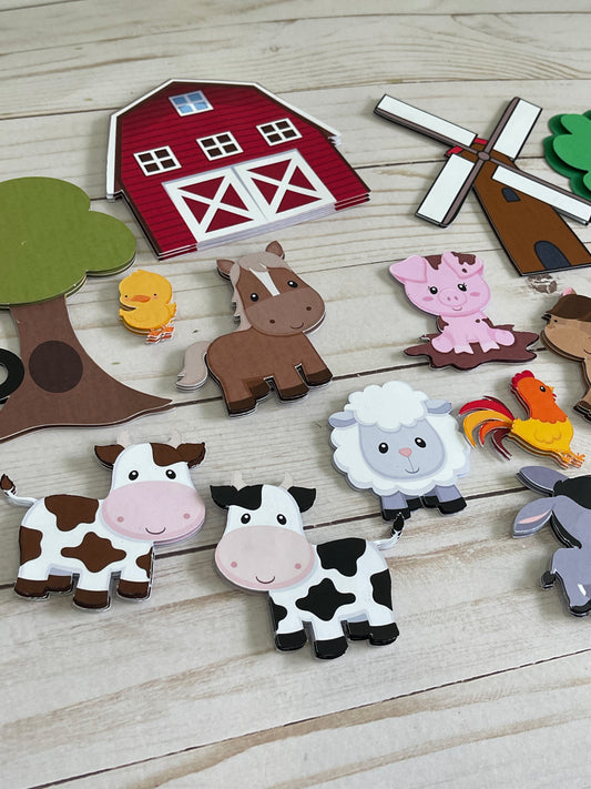 Decoration Cake for Farm // animales de la granja // farm animals