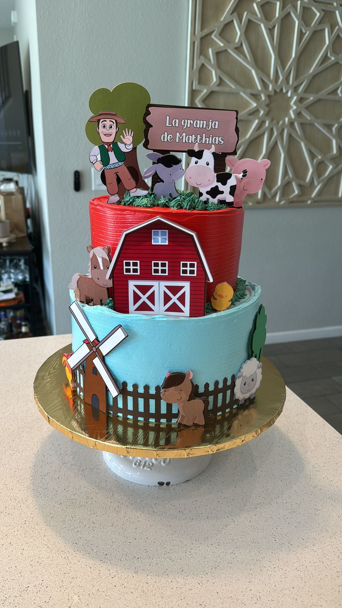 Decoration Cake for Farm // animales de la granja // farm animals