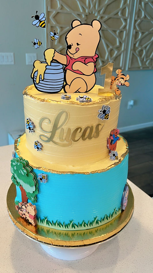 Winnie Pooh Decoration for cake